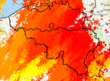 Onweer van 7 en 8 augustus 2018