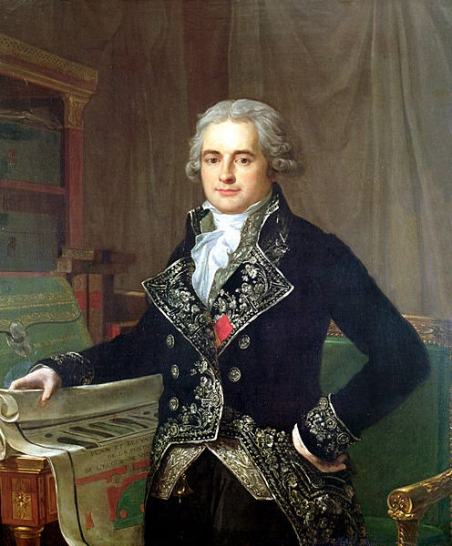 Jean-Antoine Chaptal (1756-1832), ministre français de l'Intérieur.