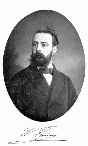 Walthère Spring (1848-1911), professeur à l'Université de Liège, précurseur de la relation entre le réchauffement (local) et l'effet de serre anthropique.